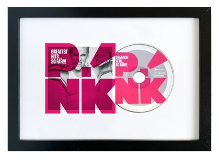 P!Nk-Greatest Hits...So Far!!! CD Framed Album Art Discount