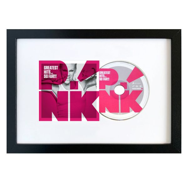 P!Nk-Greatest Hits...So Far!!! CD Framed Album Art Discount