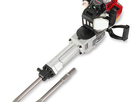 Baumr-AG 4 Stroke Petrol Jackhammer, with 2 Chisels, Carry Bag Discount