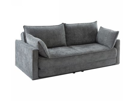 COMFY 3 Seater Sofa bed Queen Grey For Cheap