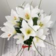 Stunning White Flowers in Ceramic Planter - Artificial-Good Gift Online now