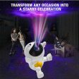 Astronaut Galaxy Projector Night Light with Remote Control(Pentagram) Online Hot Sale