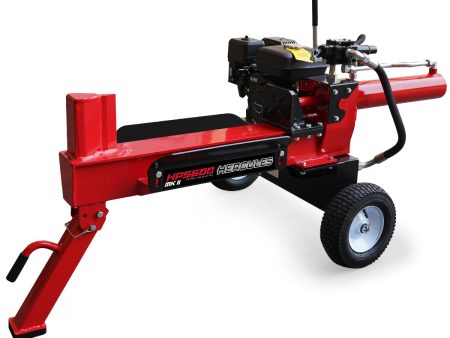 Baumr-AG 20 Tonne Hydraulic Petrol Log Splitter 8HP Wood Firewood Cutter - HPS600 Hot on Sale