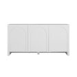 Dome White 3 Doors Sideboard For Sale