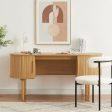 Tate Wooden Curved Desk Sale