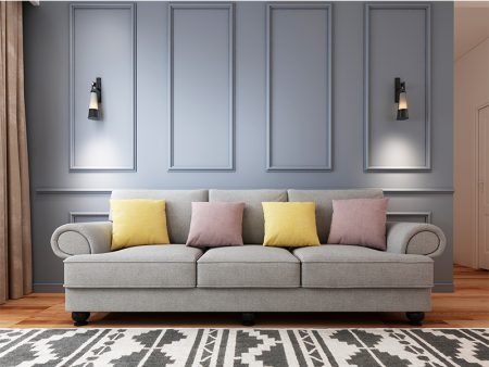 The Cloud Nine 3-Seater Sofa Grey Online