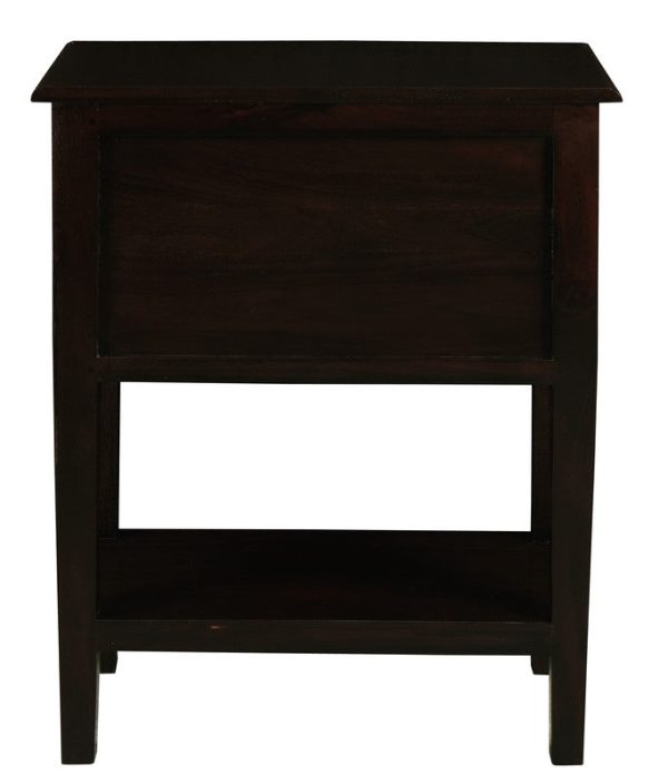 Tasmania 3 Drawer Sofa Table - Chocolate Sale