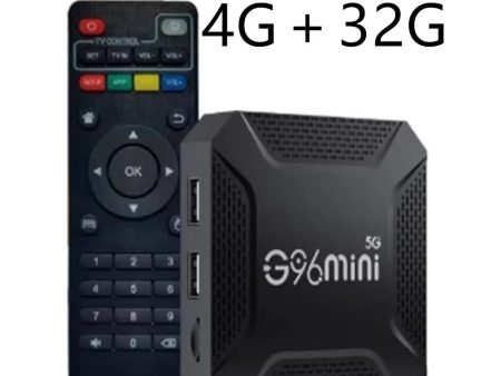 G96mini 5G Android TV Box - RK3228 Processor, 8K HD, Android 13.0, WiFi 5, Smart TV Box(4G+32G) Online Hot Sale