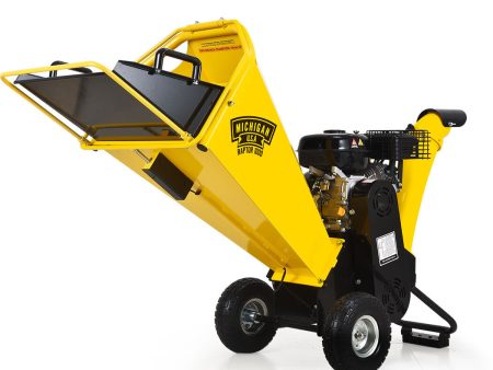 MICHIGAN 8HP 208cc Petrol Commercial Wood Chipper, Tree Mulcher - Raptor 1000 Online Sale