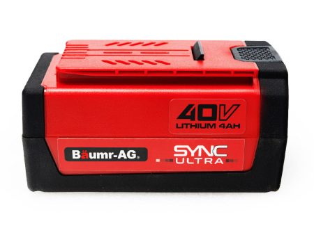 Baumr-AG 40V SYNC Ultra 4.0Ah Lithium-Ion Battery, Spare or Replacement Hot on Sale