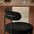 Amia Set of 2 Dining Chair in Black Fashion