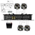 5800W Watt 4 Channel Car Truck Amplifier Stereo Audio Speaker Amp System Device Cheap