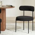 Amia Set of 2 Dining Chair in Black Fashion