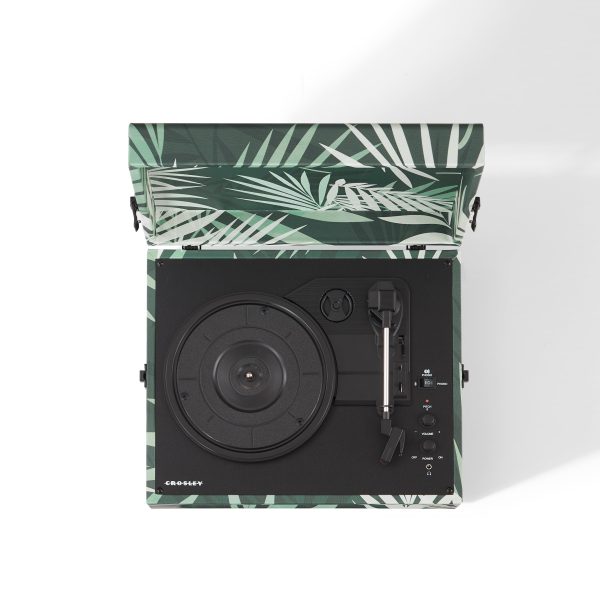 Crosley Voyager Bluetooth Portable Turntable - Botanical on Sale