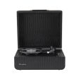 Crosley Mercury Turntable - Black + Bundled Crosley Record Storage Crate Online Sale