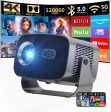 V100 Auto-Focus 4K Mini Projector (950S)with Android WiFi for Home Theater 197*91*101MM(2+8G) Online now