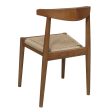 Arden Solid Oak Dining Chair with Loom (Almond) Cheap