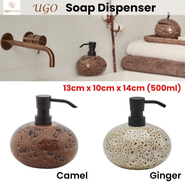 Aquanova UGO Soap Dispenser 500ml Camel For Sale